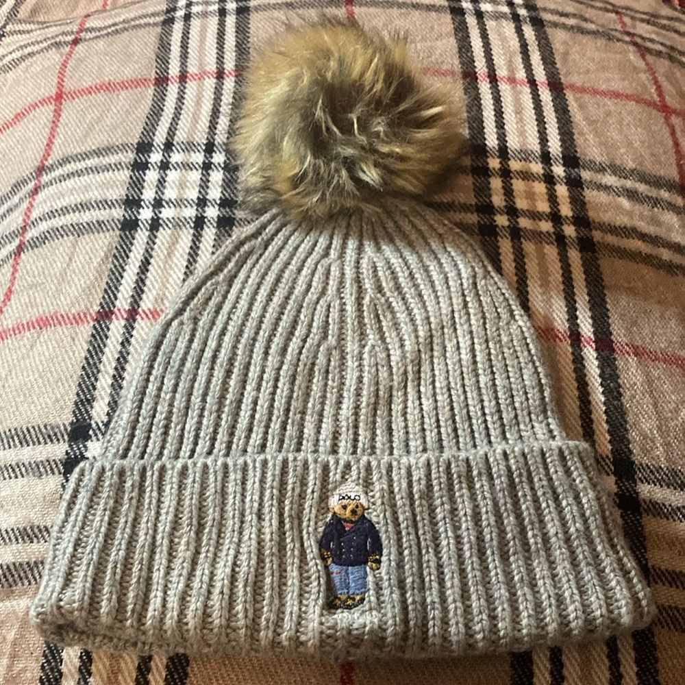 POLO RALPH LAUREN ONE SIZE BEANIE.
